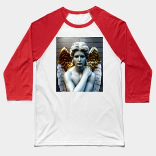 Angel from heaven holy and melancholic statue Baseball T-Shirt